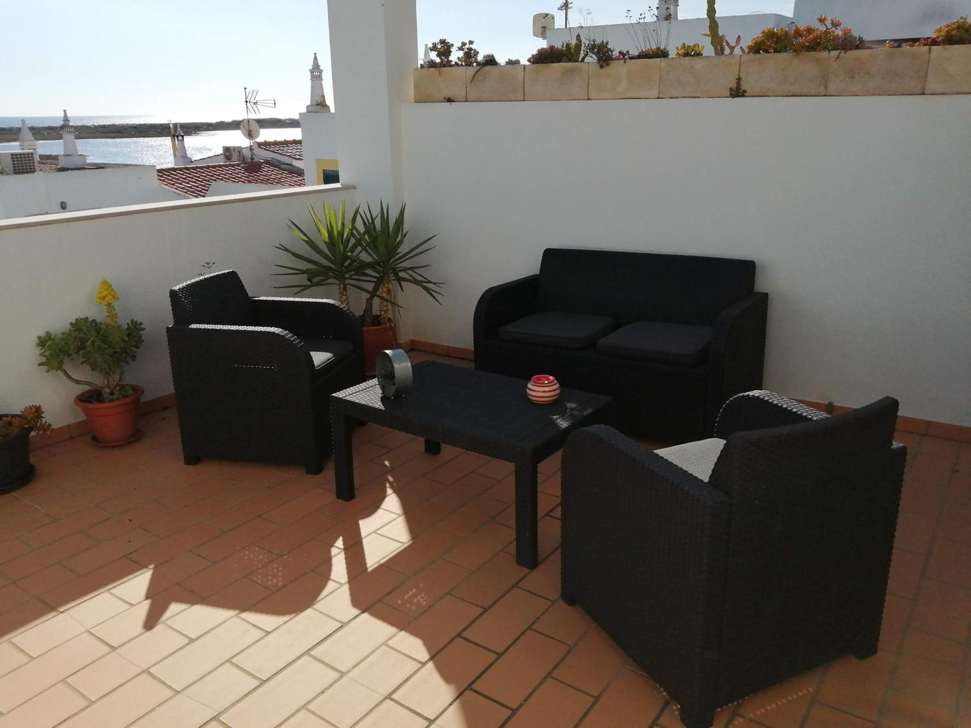 Apartamento Vista Mar 카바나스데타비라 외부 사진